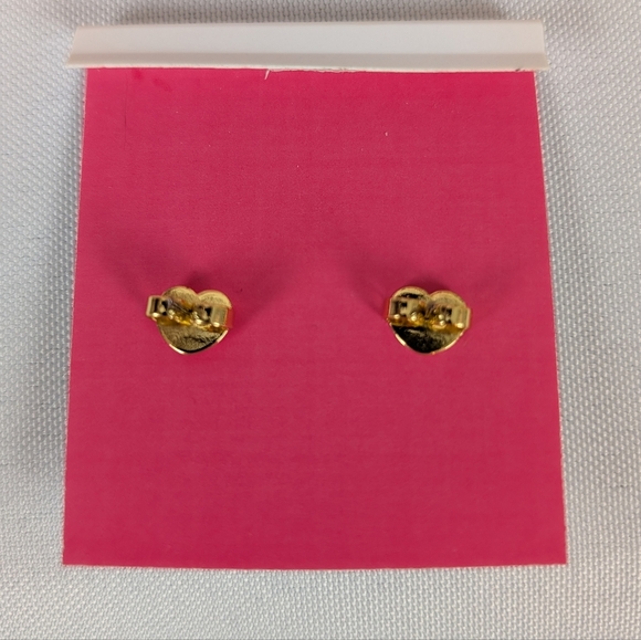 Kate Spade Rain Or Shine Pavé Gold & Clear Blue CZ Umbrella with dust bag NWOT - Picture 5 of 5